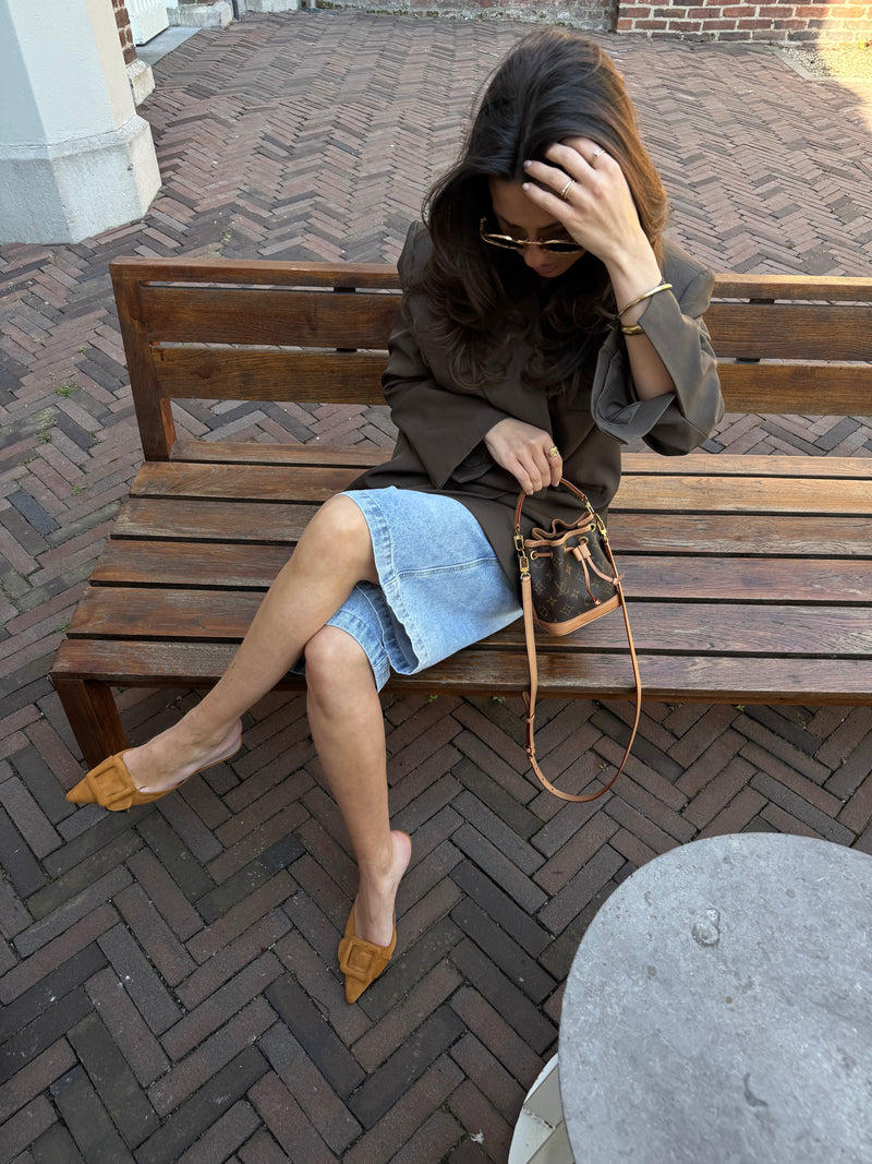 DENIM JORT LIGHT BLUE