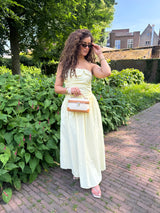 MAXI DRESS TROPEZ BUTTERYELLOW