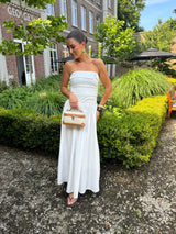 MAXI DRESS TROPEZ WHITE