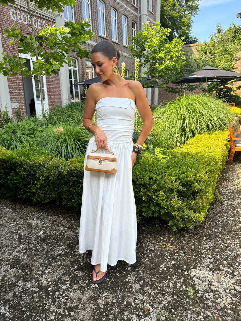 MAXI DRESS TROPEZ WHITE