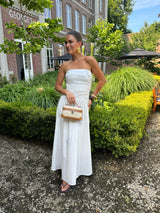 MAXI DRESS TROPEZ WHITE